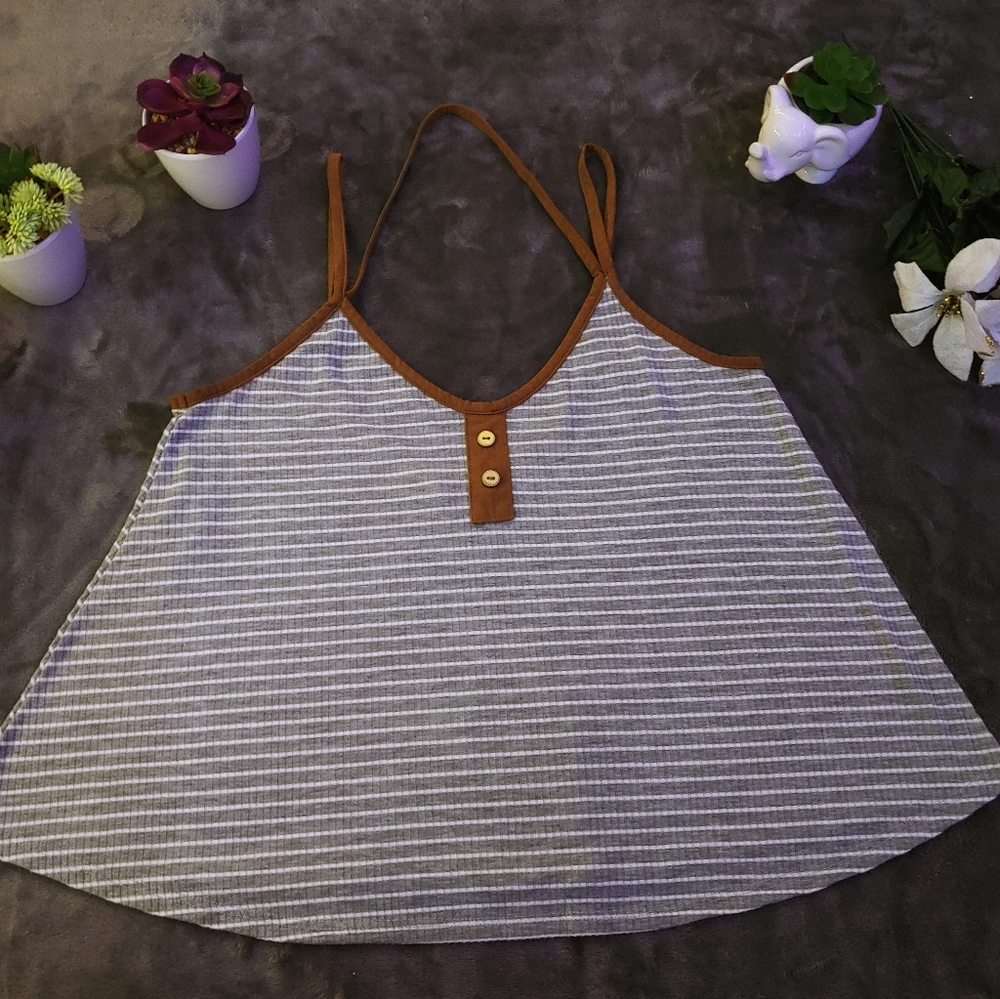 Miley and Molly Ribbed Crop Top